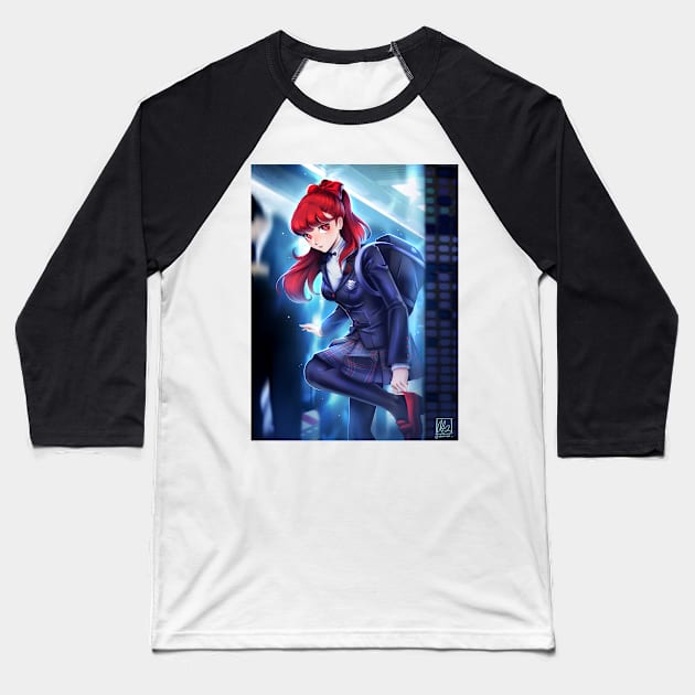 Kasumi Yoshizawa Baseball T-Shirt by alinalal